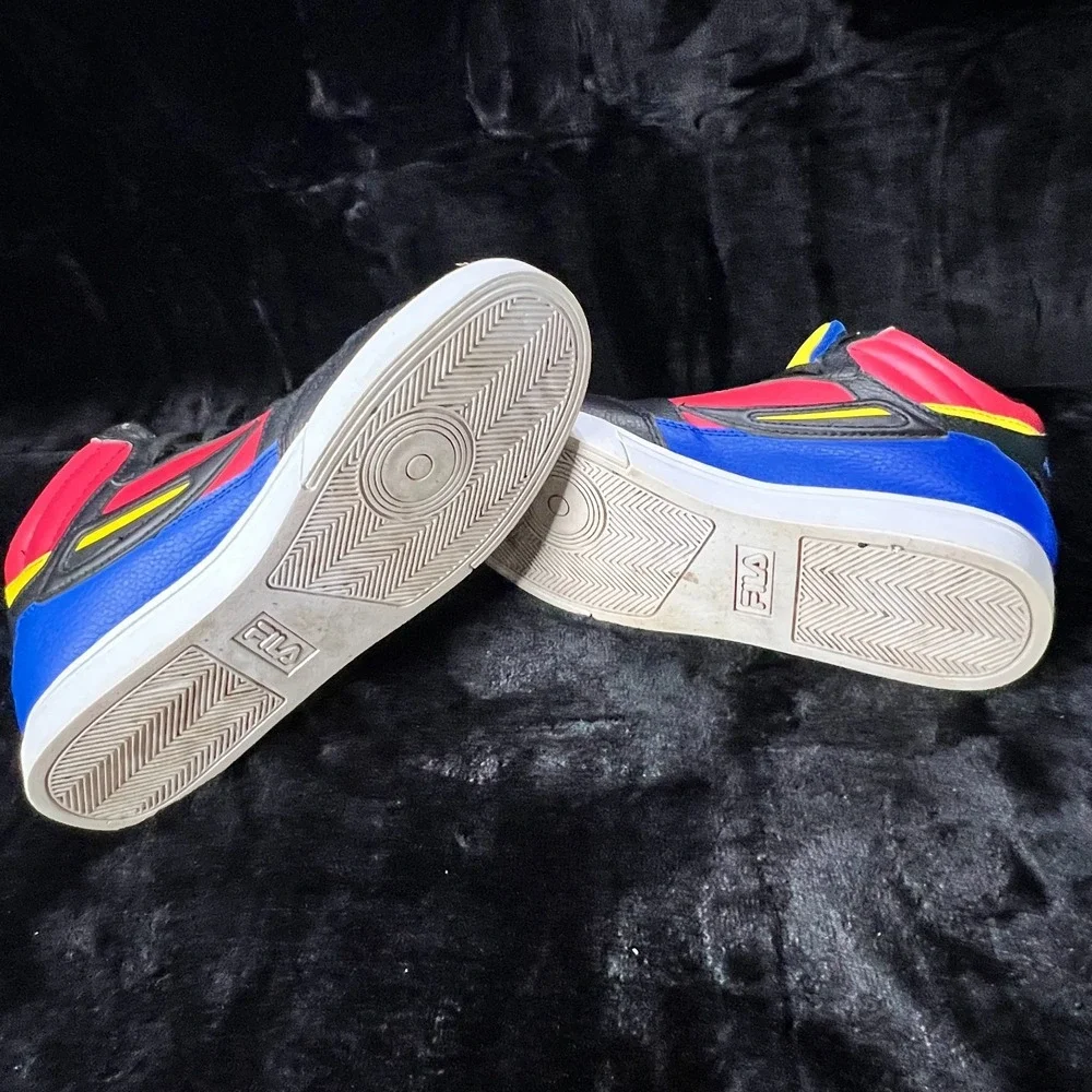 Fila Everge 1FM01226-027 Mens US 8 Shoes Multicolor High Top Basketball Sneakers